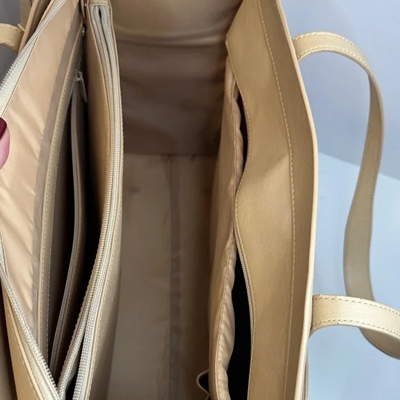 BEIS The Large Work Tote Beige - Picture 4 of 13